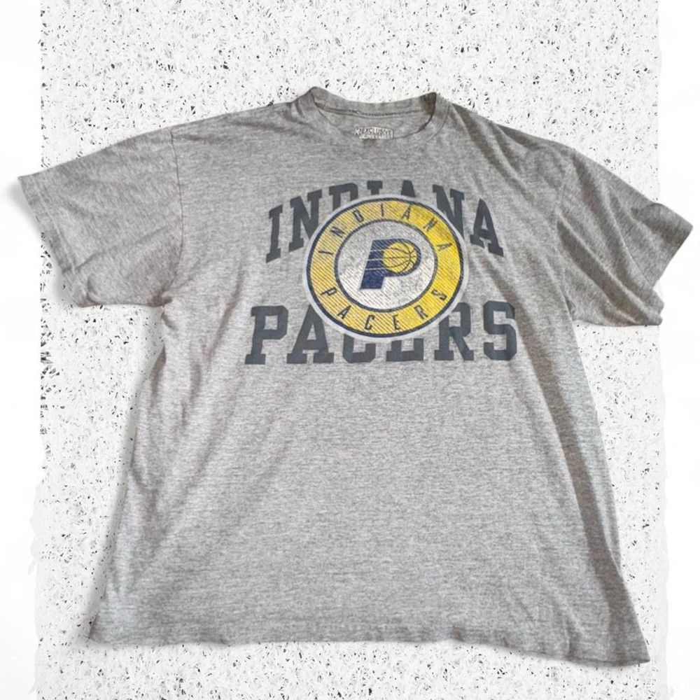 Men’s Indiana Pacers grey tee Size XL #NBA #basketball